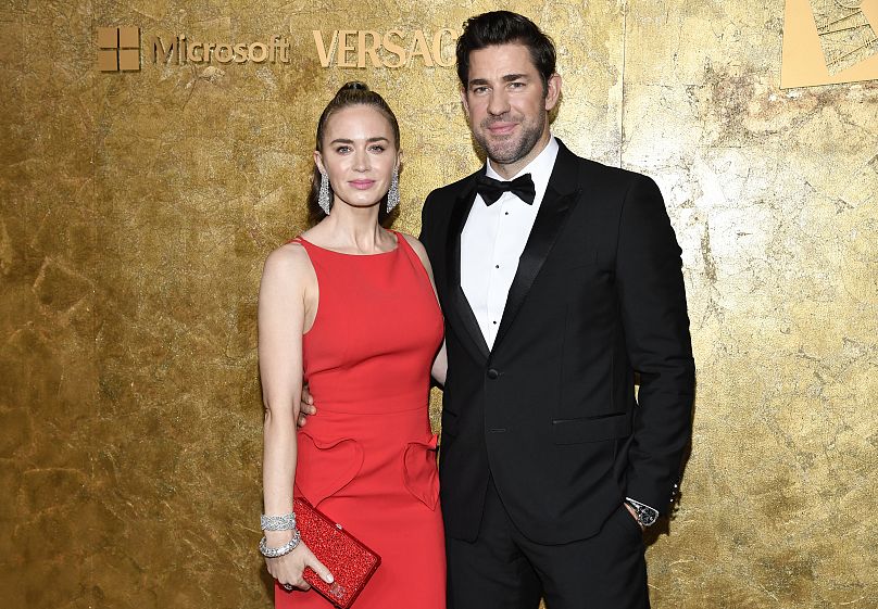 Krasinski ve eşi Emily Blunt