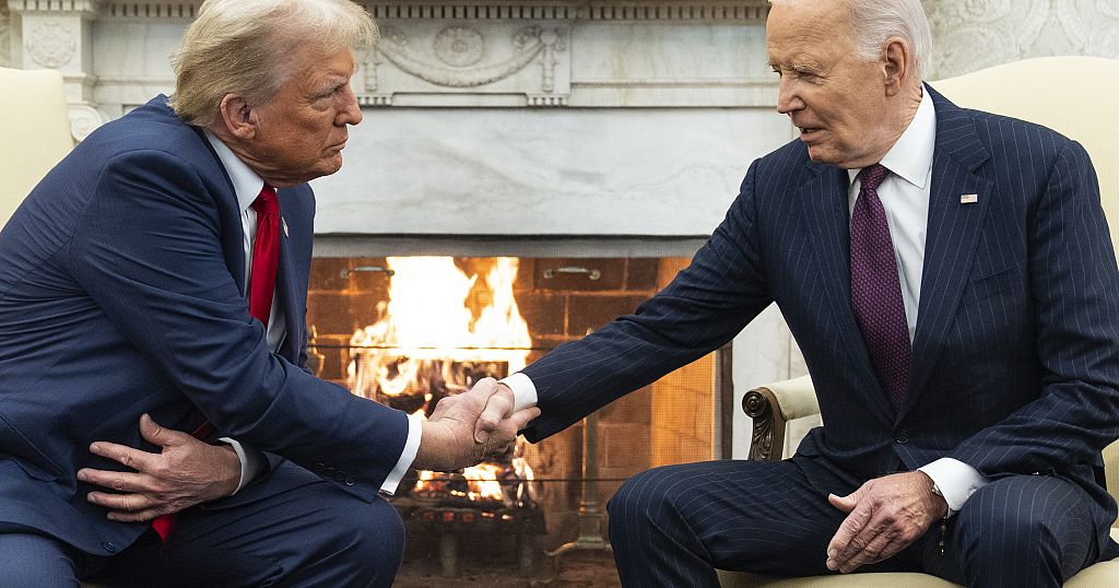 Trump and Biden promise smooth transition of power in Oval Office meeting