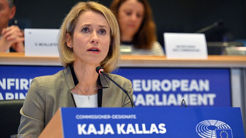 Kaja Kallas meghallgatása az Európai Parlamentben