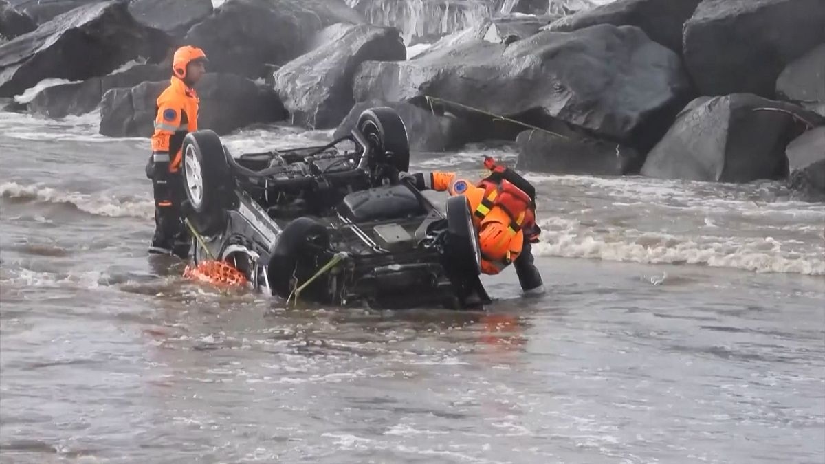 Heavy rain causes flooding and destruction in Italy's Sicily region