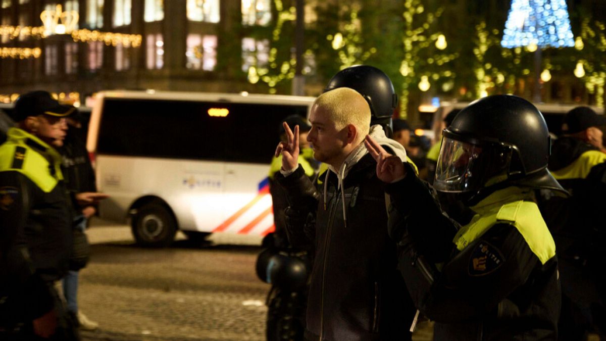 Police investigated for violence against protesters in Amsterdam