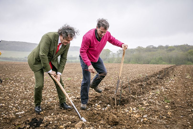 Pierre-Emmanuel Taittinger e Patrick McGrath