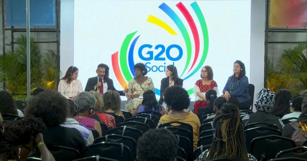 Civil society takes center stage at Brazil’s G20 social summit