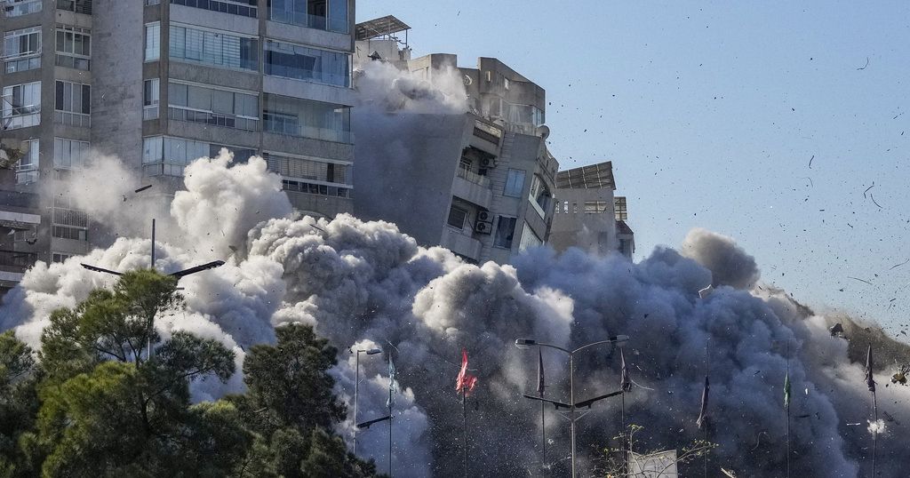 Fresh airstrikes hit Beirut, as Israel presses ahead with campaign against Hezbollah