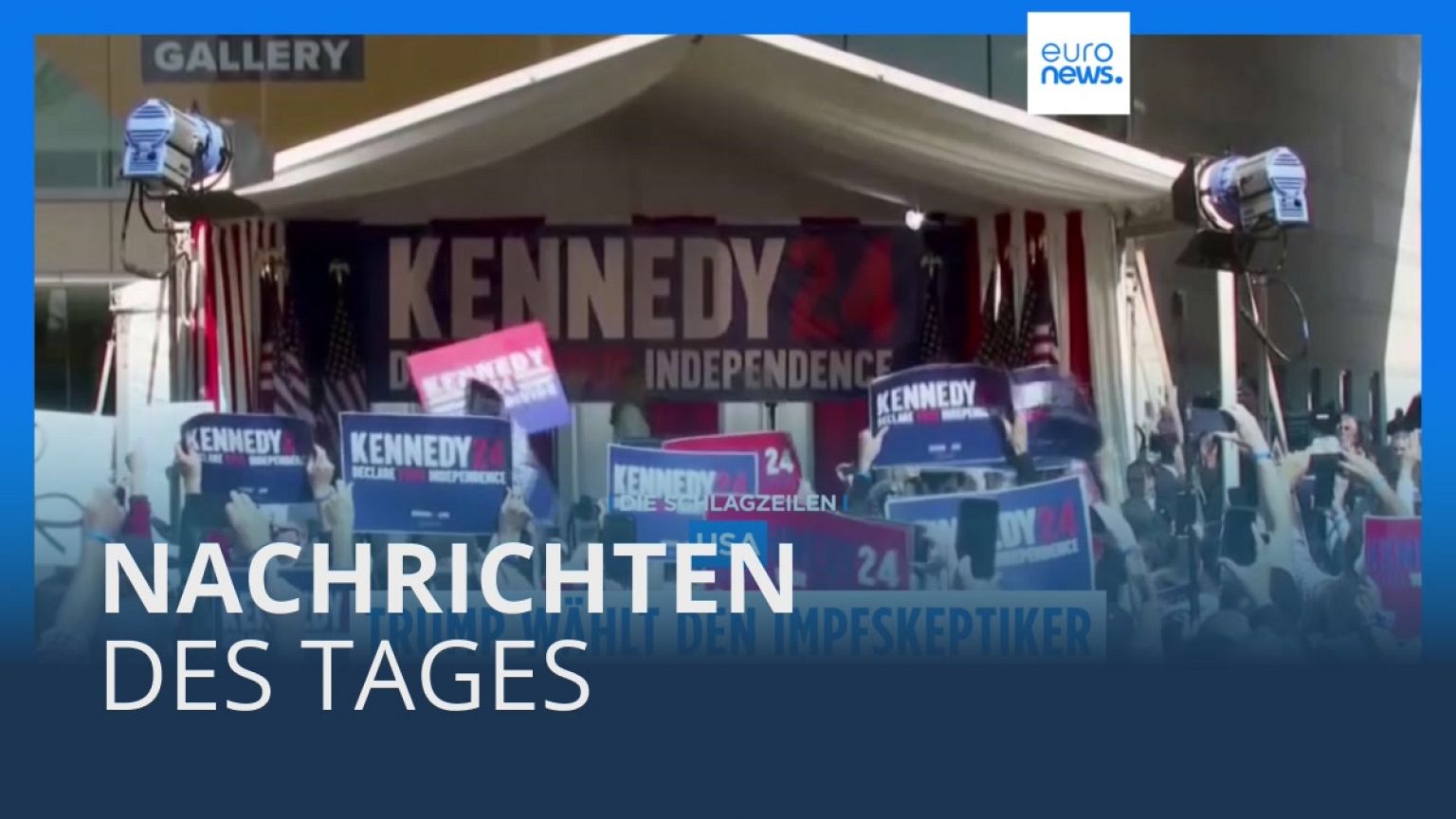 Nachrichten des Tages | 15. November - Mittagsausgabe