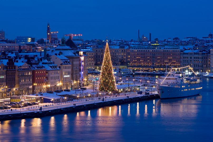 Stockholm is delightfully decorated for the festive season