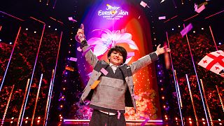 Il vincitore dello Junior Eurovision Song Contenst Andria Putkaradze