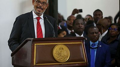 Newly appointed Haitian prime minister swears in cabinet of ministers