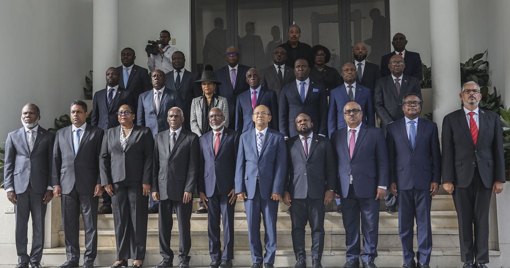 Newly appointed Haitian prime minister swears in cabinet of ministers