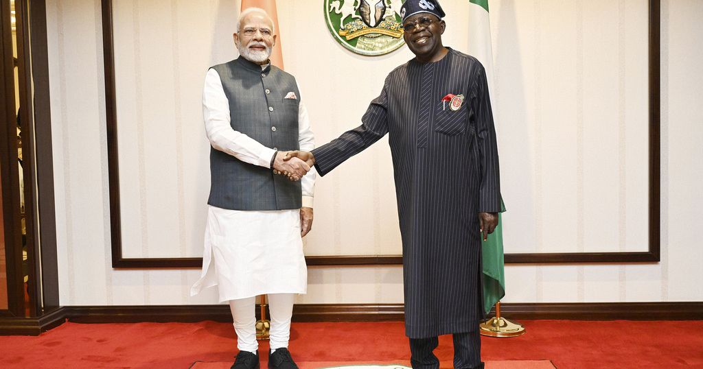 Nigeria and India pledge to strengthen defence, trade, development ties