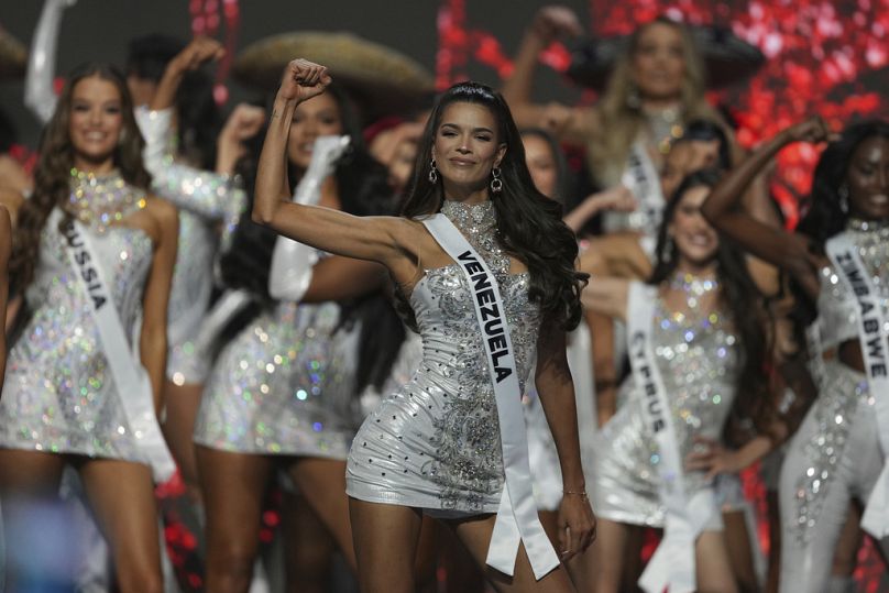 Miss Venezuela, durante el concurso.