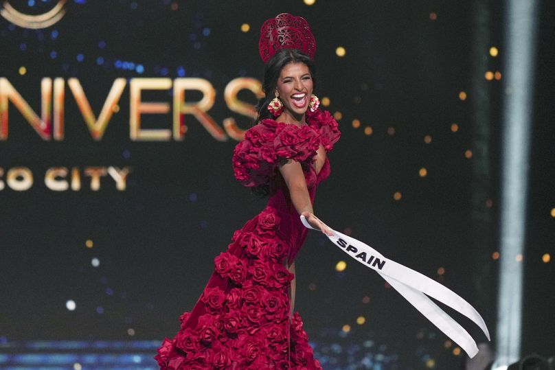 Miss España, durante el concurso.