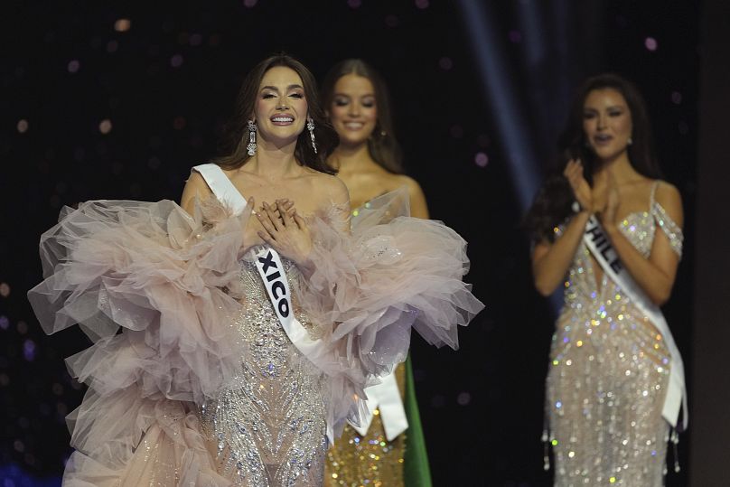 Miss México, durante el concurso.