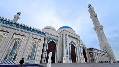 The Grand Mosque in Astana, Kazakhstan