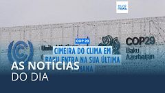 As notícias do dia | 18 novembro 2024 - Noite
