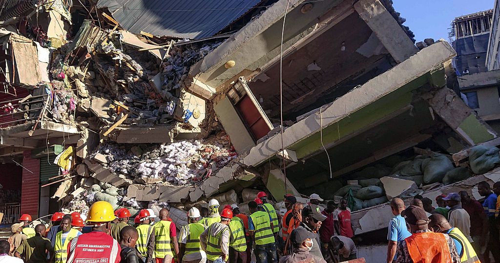 Tanzania building collapse: Rescue efforts continue as govt vows stern action