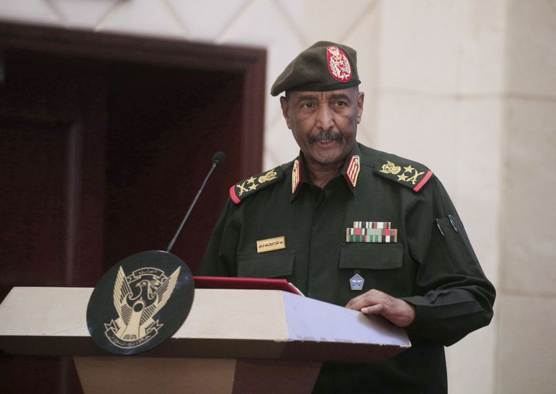 Abdelfattah Burhán, a reguláris hadsereg tábornoka 