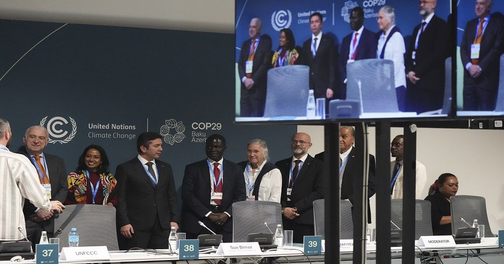 COP29: Delegates renegotiate new compensation for developing nations