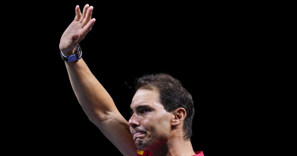 Emotional ceremony as Spanish tennis legend Rafael Nadal retires