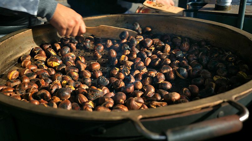 Roasted chestnuts - is there anything more Christmassy? 