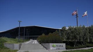 Nvidia's head office building in Santa Clara, California
