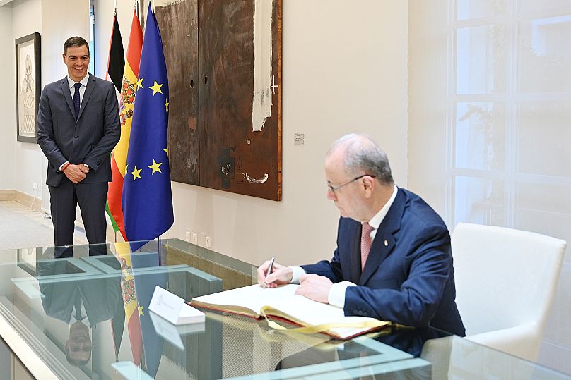 Signature d'accords entre l'Espagne et la Palestine.