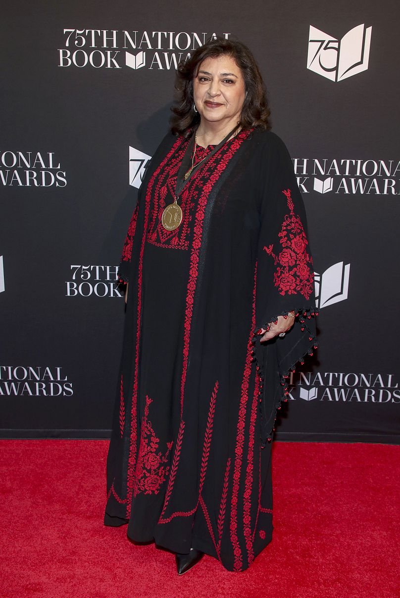 Lena Khalaf Tuffaha attends the 75th National Book Awards ceremony 