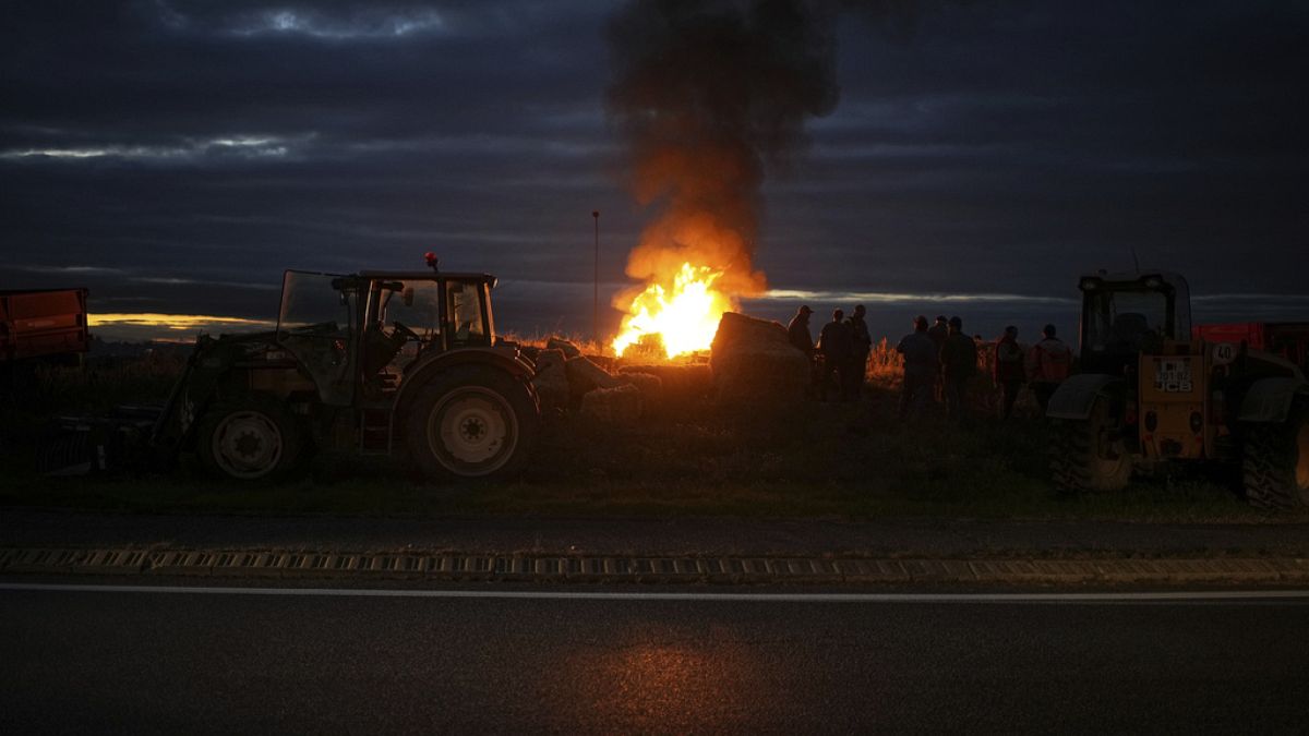 4-Tag-Bauernproteste-in-Frankreich