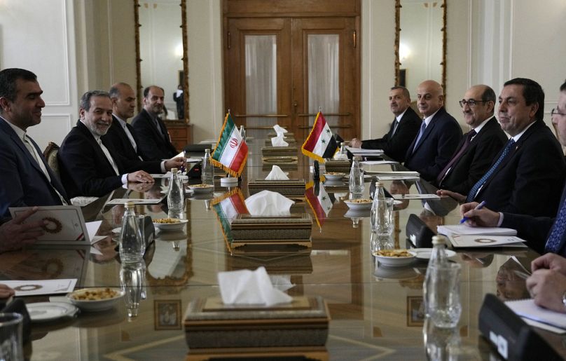 Szíria külügyminisztere, Bassam Sabbagh a héten látogatást tett Teheránban