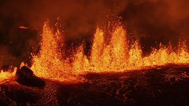 A new volcanic eruption that started on the Reykjanes Peninsula in Iceland, 20 November, 2024 A new volcanic eruption that started on the Reykjanes Peninsula in Iceland, 20 November, 2024