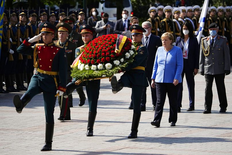 Angel Merkel Moszkvában, 2021 augusztus 20.