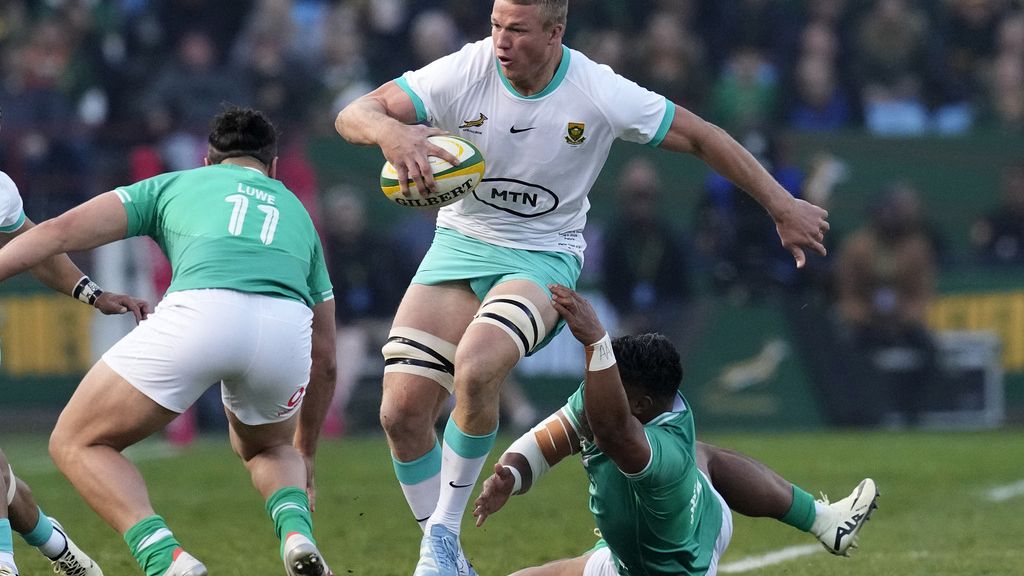 Rugby : le Springbok Pieter-Steph du Toit nommé meilleur joueur de 2024 ...