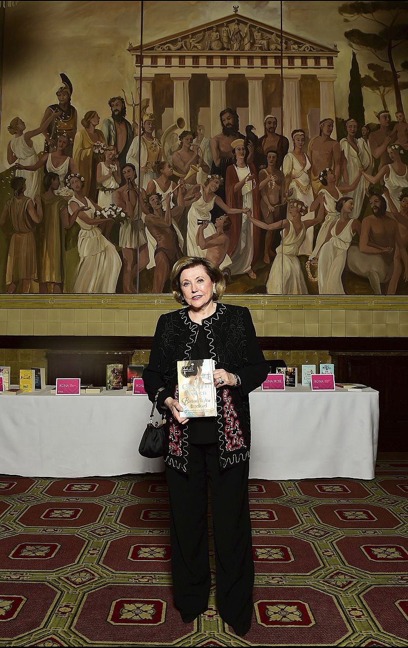 Author Barbara Taylor Bradford attends the Romantic Novelists Association's Romantic Novel of the Year awards at 1 Whitehall Place, in London, 16 March 2015