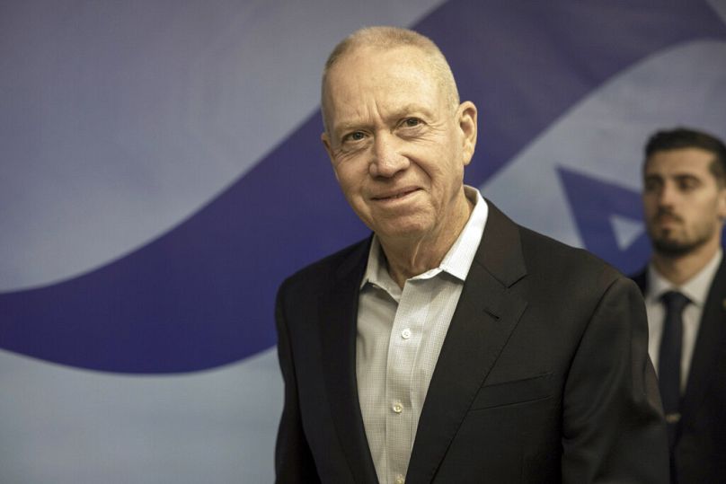 صورة أرشيفية لوزير الدفاع الإسرائيلي السابق يوآف غالانت