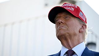 President-elect Donald Trump arrives before the launch of the sixth test flight of the SpaceX Starship rocket Tuesday, Nov. 19, 2024 in Boca Chica, Texas.