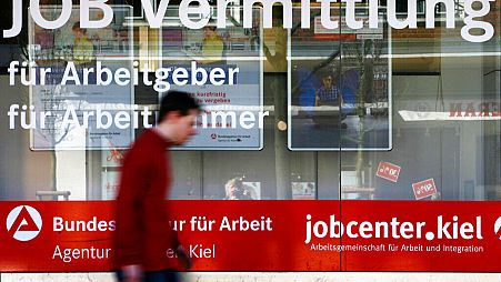 ARCHIV. Diese Aussenansicht, fotografiert am Donnerstag, 19.März 2009, zeigt ein Jobcenter in Kiel.