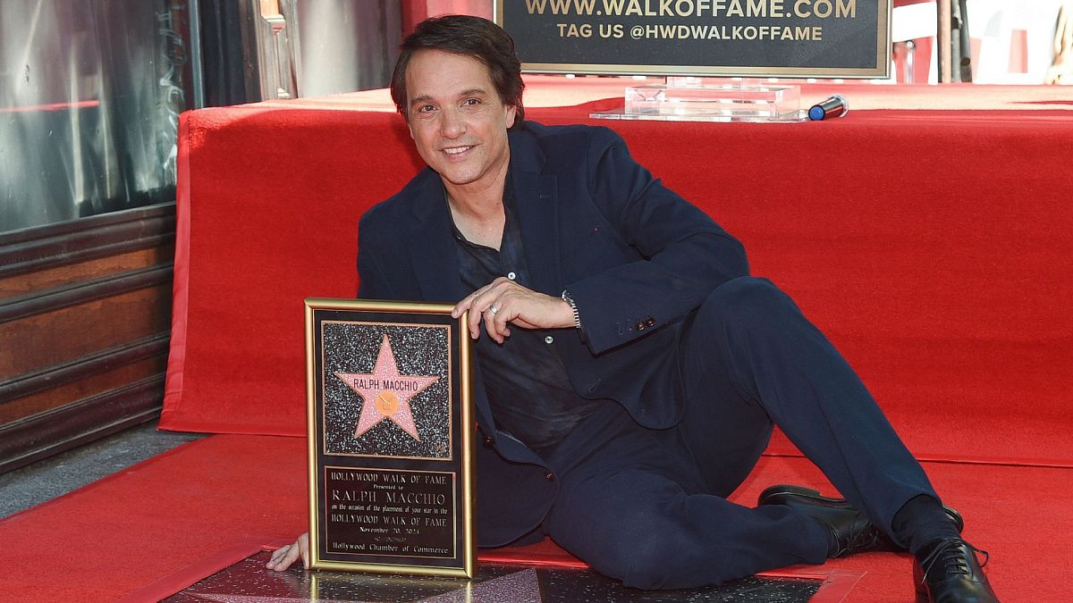 'Karate Kid' star Ralph Macchio receives Hollywood star next to Pat Morita's