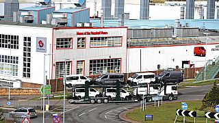 A general view of the Vauxhall plant in Luton, England, Monday, March 6, 2017.