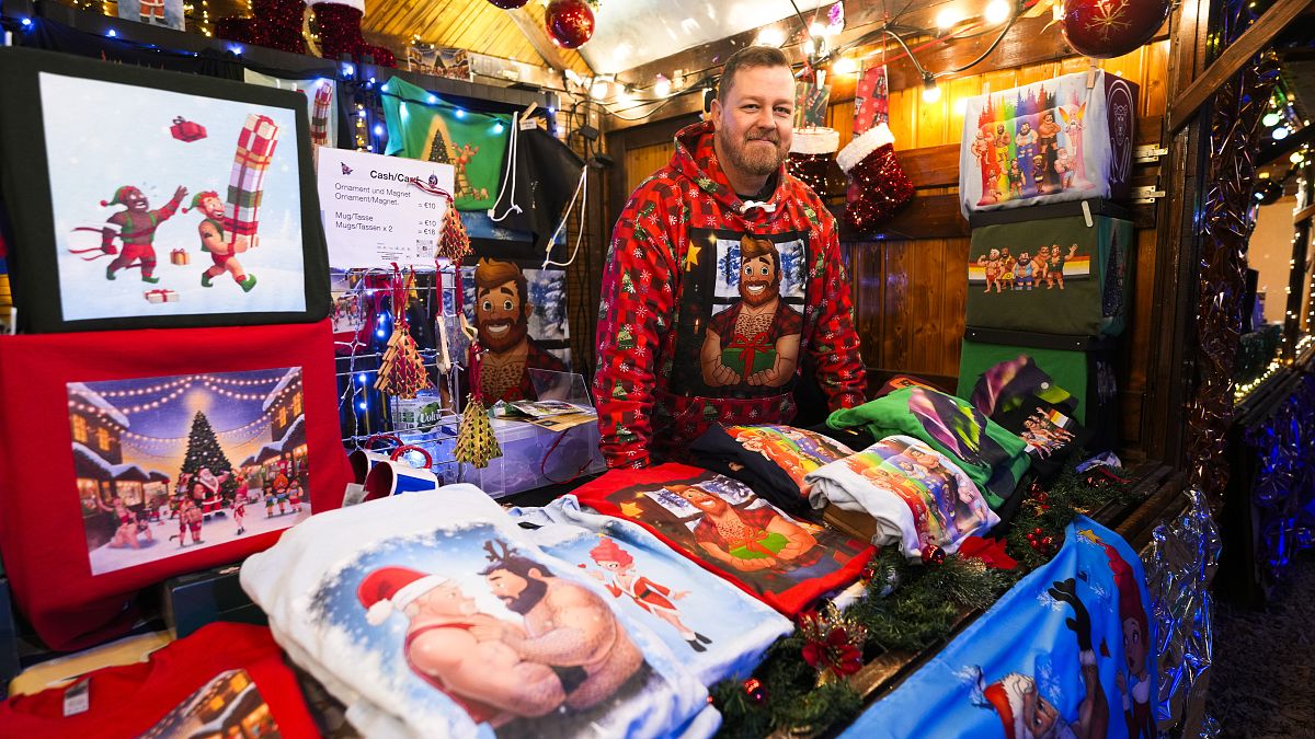 Mulled wine and drag shows: Berlin’s LGBTQ Christmas market opens for the holiday season