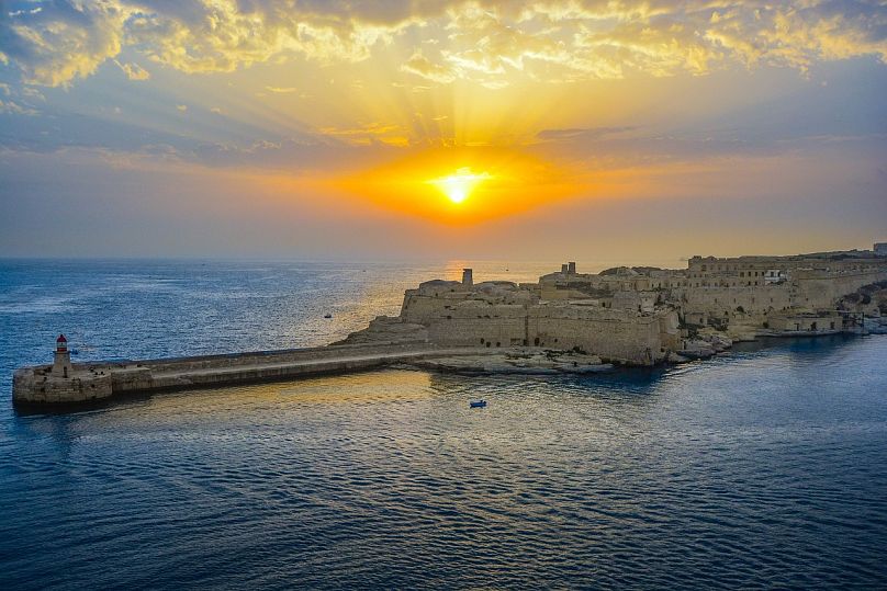 The beautiful Fort Ricasoli was also used as a stand-in for Toulon in Ridley Scott's film 'Napoleon'