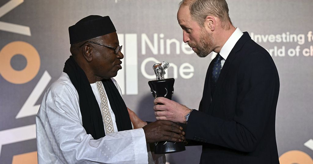 Prince William honors conservation heroes at Tusk Awards in London