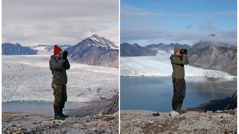 Images released by Greenpeace have highlighted the rapid rate at which Arctic ice is retreating. Images released by Greenpeace have highlighted the rapid rate at which Arctic ice is retreating.