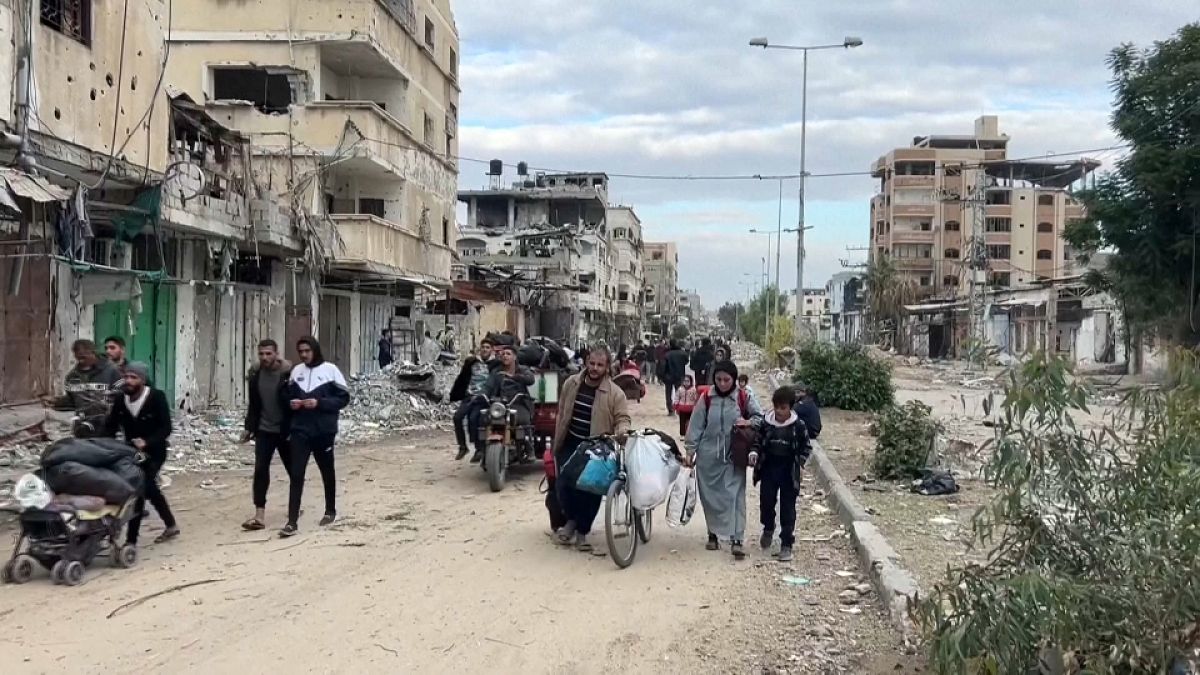 نزوح بلا نهاية..  مئات الفلسطينيين يهربون من شمال غزة في ظل أزمة إنسانية متفاقمة