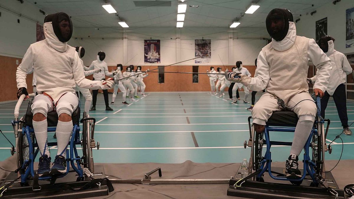 Watch: How a fencing club trains future Paralympians in France