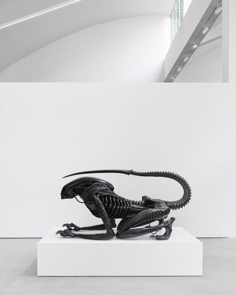 'Necronom' / Alien III sculpture by H.R. Giger