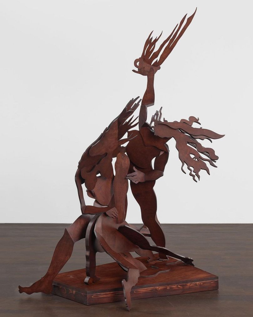 'Metal Storm' by Rachel Feinstein