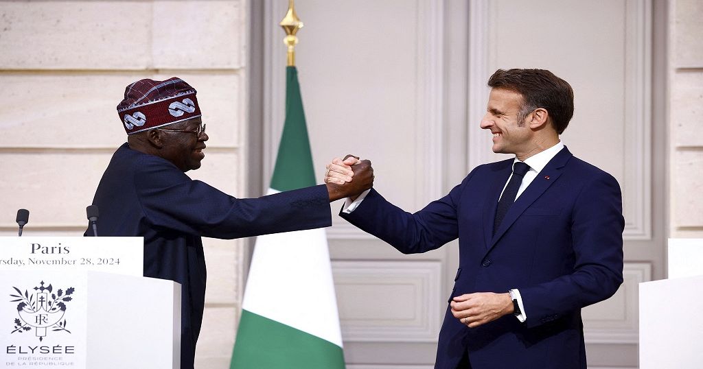 Nigeria seeks to boost economic ties with France as Tinubu visits Paris