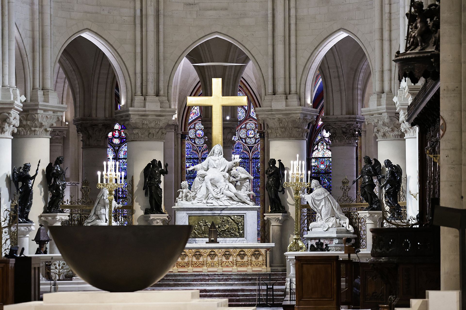 In Pictures First Images Of France s Notre Dame Cathedral s Restored In Pictures First Images Of France s Notre Dame Cathedral s Restored