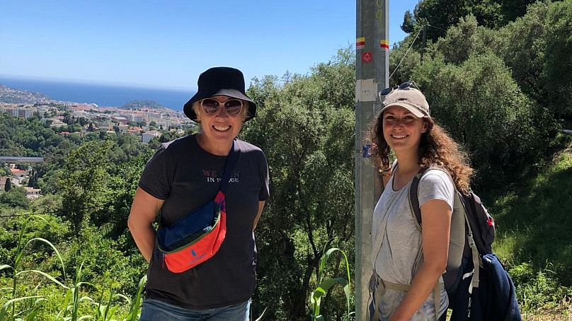 At the top of the ancient salt route in Nice