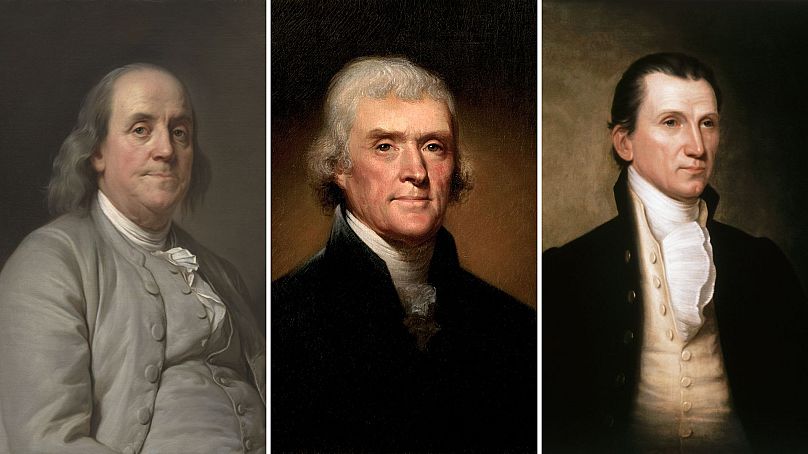 Hatalmas elődök - Franklin, Jefferson és Monroe
